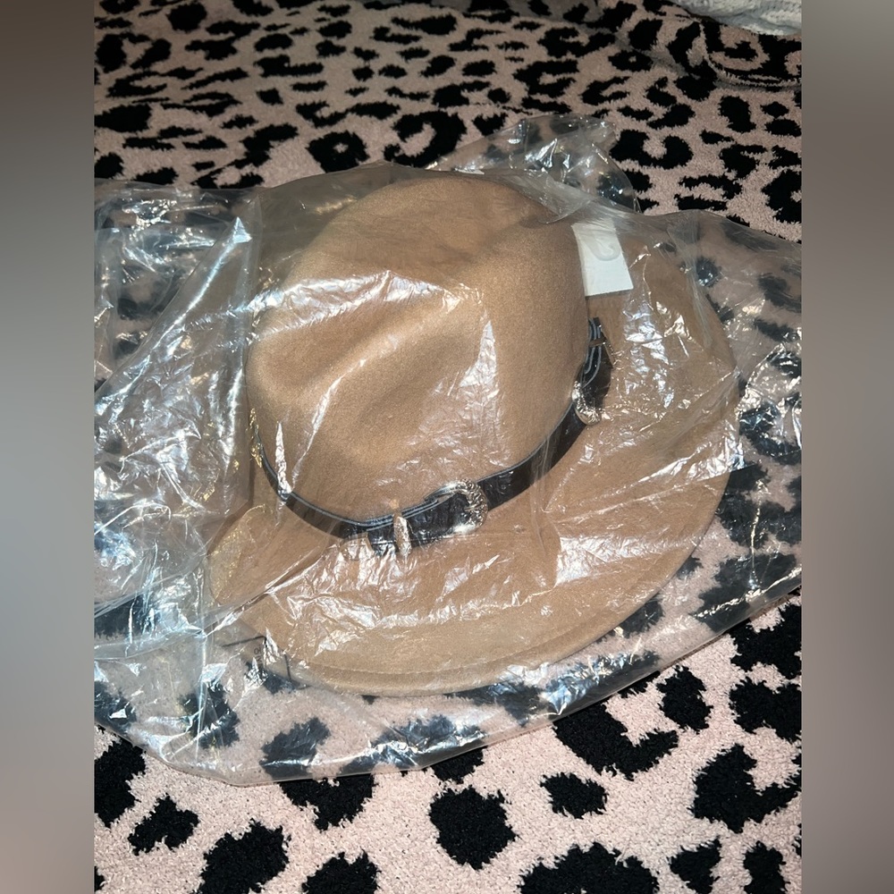 Tan Brim Hat